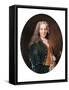 Portrait of Voltaire (1694-1778) Aged 23, 1728-Nicolas de Largilliere-Framed Stretched Canvas