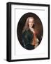 Portrait of Voltaire (1694-1778) Aged 23, 1728-Nicolas de Largilliere-Framed Giclee Print