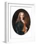 Portrait of Voltaire (1694-1778) Aged 23, 1728-Nicolas de Largilliere-Framed Giclee Print