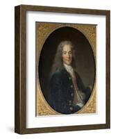 Portrait of Voltaire at the Age of 24-null-Framed Giclee Print