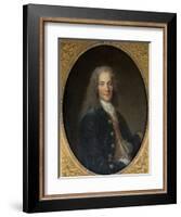 Portrait of Voltaire at the Age of 24-null-Framed Giclee Print