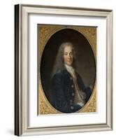 Portrait of Voltaire at the Age of 24-null-Framed Giclee Print