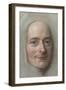 Portrait of Voltaire, c.1750-Maurice Quentin de la Tour-Framed Giclee Print