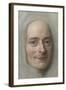 Portrait of Voltaire, c.1750-Maurice Quentin de la Tour-Framed Giclee Print