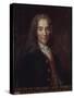 Portrait of Voltaire-Catherine Lusurier-Stretched Canvas