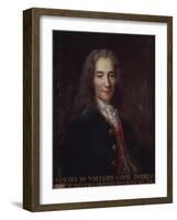 Portrait of Voltaire-Catherine Lusurier-Framed Giclee Print