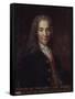 Portrait of Voltaire-Catherine Lusurier-Framed Stretched Canvas