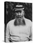 Portrait of W G Grace-F^t^ Beeson-Stretched Canvas