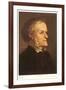 Portrait of Wagner-null-Framed Art Print