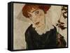 Portrait of Wally, 1912-Egon Schiele-Framed Stretched Canvas