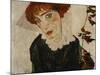 Portrait of Wally, 1912-Egon Schiele-Mounted Giclee Print