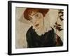 Portrait of Wally, 1912-Egon Schiele-Framed Giclee Print