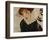 Portrait of Wally, 1912-Egon Schiele-Framed Giclee Print