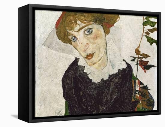 Portrait of Wally Neuzil, 1912-Egon Schiele-Framed Stretched Canvas