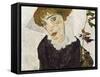Portrait of Wally Neuzil, 1912-Egon Schiele-Framed Stretched Canvas