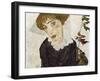 Portrait of Wally Neuzil, 1912-Egon Schiele-Framed Giclee Print