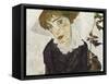 Portrait of Wally Neuzil-Egon Schiele-Framed Stretched Canvas