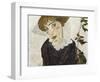 Portrait of Wally Neuzil-Egon Schiele-Framed Photographic Print