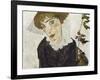 Portrait of Wally Neuzil-Egon Schiele-Framed Photographic Print