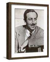 Portrait of Walt Disney, c.1940-German photographer-Framed Photographic Print