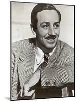 Portrait of Walt Disney, c.1940-German photographer-Mounted Photographic Print