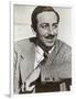 Portrait of Walt Disney, c.1940-German photographer-Framed Photographic Print