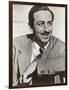 Portrait of Walt Disney, c.1940-German photographer-Framed Photographic Print