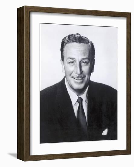 Portrait of Walt Disney, c.1950-German photographer-Framed Photographic Print