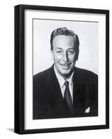 Portrait of Walt Disney, c.1950-German photographer-Framed Photographic Print