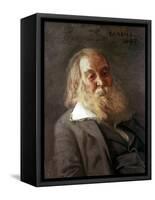 Portrait of Walt Whitman, 1887-Thomas Cowperthwait Eakins-Framed Stretched Canvas