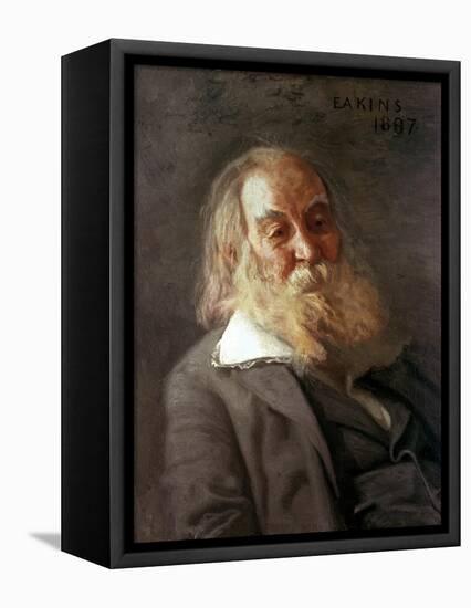 Portrait of Walt Whitman, 1887-Thomas Cowperthwait Eakins-Framed Stretched Canvas