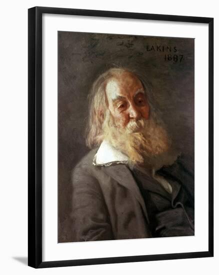 Portrait of Walt Whitman, 1887-Thomas Cowperthwait Eakins-Framed Giclee Print