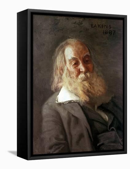 Portrait of Walt Whitman, 1887-Thomas Cowperthwait Eakins-Framed Stretched Canvas
