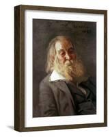 Portrait of Walt Whitman, 1887-Thomas Cowperthwait Eakins-Framed Giclee Print