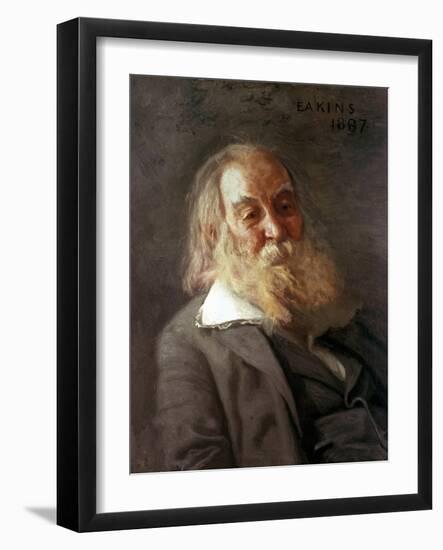 Portrait of Walt Whitman, 1887-Thomas Cowperthwait Eakins-Framed Giclee Print