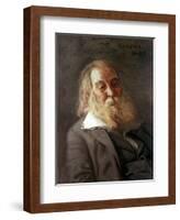 Portrait of Walt Whitman, 1887-Thomas Cowperthwait Eakins-Framed Giclee Print