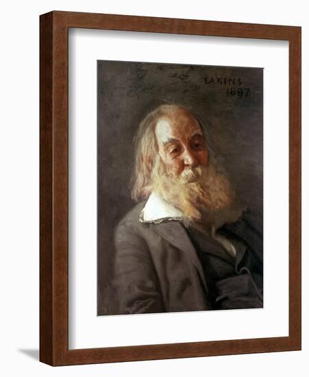 Portrait of Walt Whitman, 1887-Thomas Cowperthwait Eakins-Framed Giclee Print