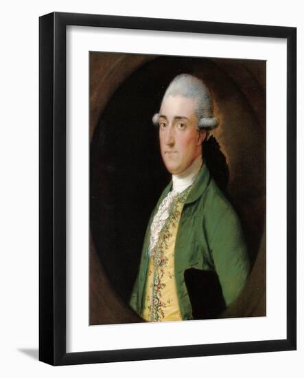 Portrait of Walwyn Graves of Mickleton Manor, Gloucestershire-Thomas Gainsborough-Framed Giclee Print