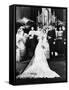 Portrait of Wedding Party at Altar-null-Framed Stretched Canvas