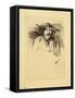 Portrait of Whistler, 1859-James Abbott McNeill Whistler-Framed Stretched Canvas