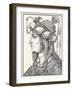 Portrait of Wife of Suleiman the Magnificent-Erhard Schoen-Framed Giclee Print