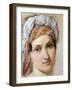 Portrait of Wife Vincenza Scaccia-Francesco Hayez-Framed Giclee Print