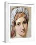 Portrait of Wife Vincenza Scaccia-Francesco Hayez-Framed Giclee Print