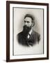 Portrait of Wilhelm Conrad Roentgen or Rontgen (1845-1923), German physicist-French Photographer-Framed Giclee Print