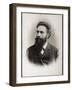 Portrait of Wilhelm Conrad Roentgen or Rontgen (1845-1923), German physicist-French Photographer-Framed Giclee Print