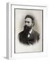 Portrait of Wilhelm Conrad Roentgen or Rontgen (1845-1923), German physicist-French Photographer-Framed Giclee Print