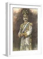 Portrait of Wilhelm Ii, German Emperor-Stefano Bianchetti-Framed Giclee Print