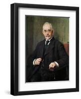 Portrait of Wilhelm Ludvig Johannsen-null-Framed Giclee Print