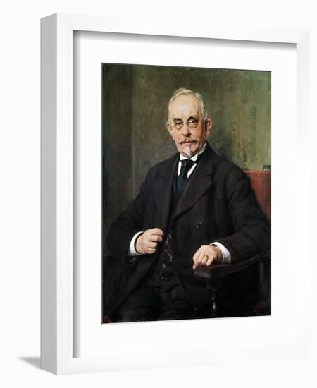 Portrait of Wilhelm Ludvig Johannsen-null-Framed Giclee Print
