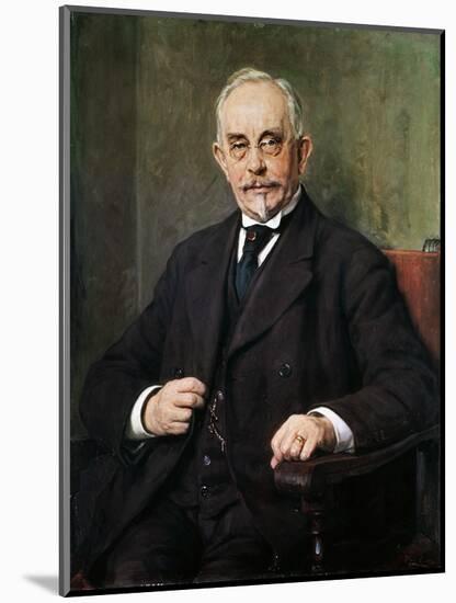 Portrait of Wilhelm Ludvig Johannsen-null-Mounted Giclee Print